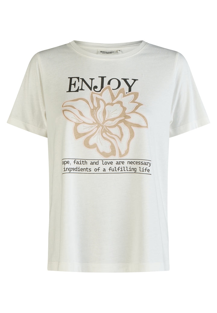 T-SHIRT, SOFT WHITE 101-060600 Bild 1