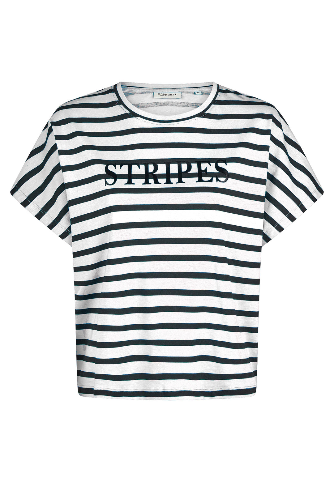 T-SHIRT, WHITE STRIPED 110-060101 Bild 1