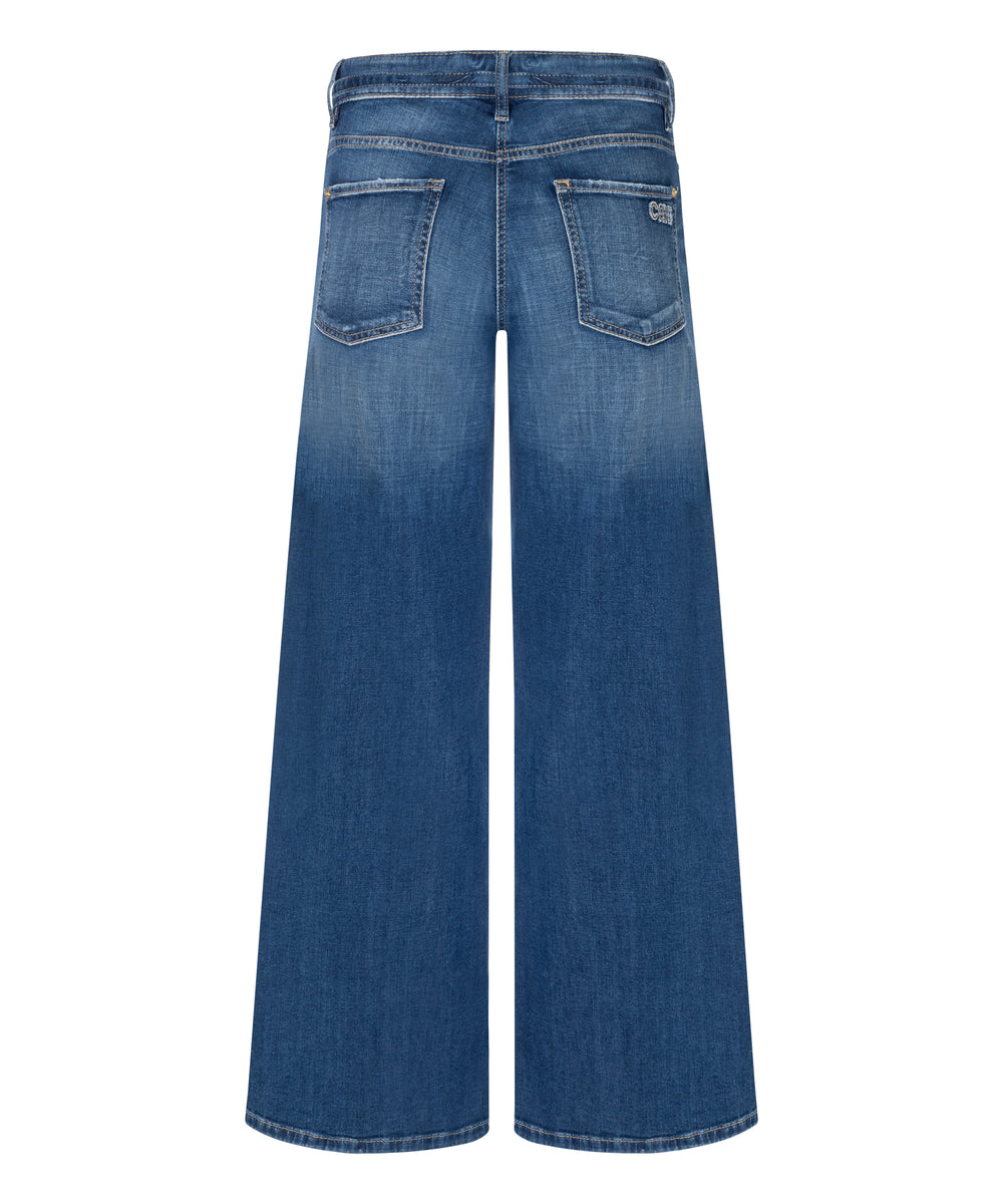 Palazzo cropped, peppy contrast wash 5062 Bild 2