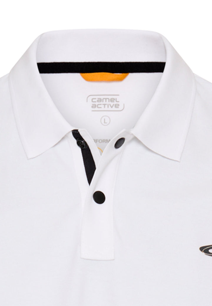 Polos 1/2 sleeves, White 01 Bild 3