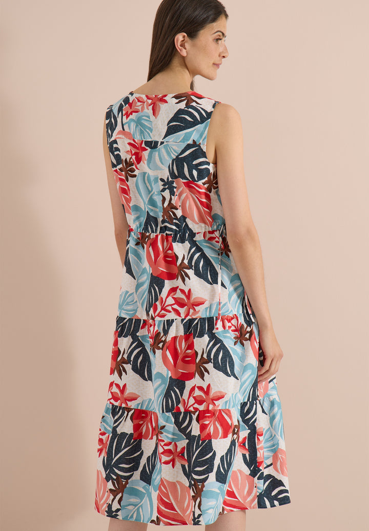 AOP Cotton Slup Dress, light alabaster white 32259 Bild 4