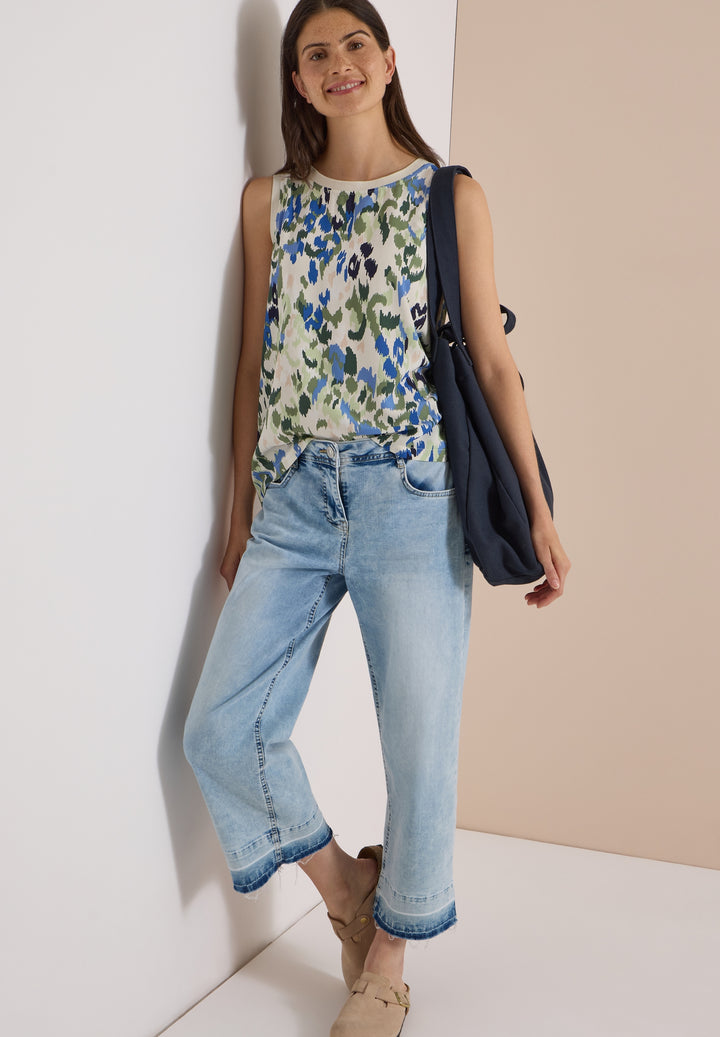 AOP Top, cashmere beige 37763 Bild 5