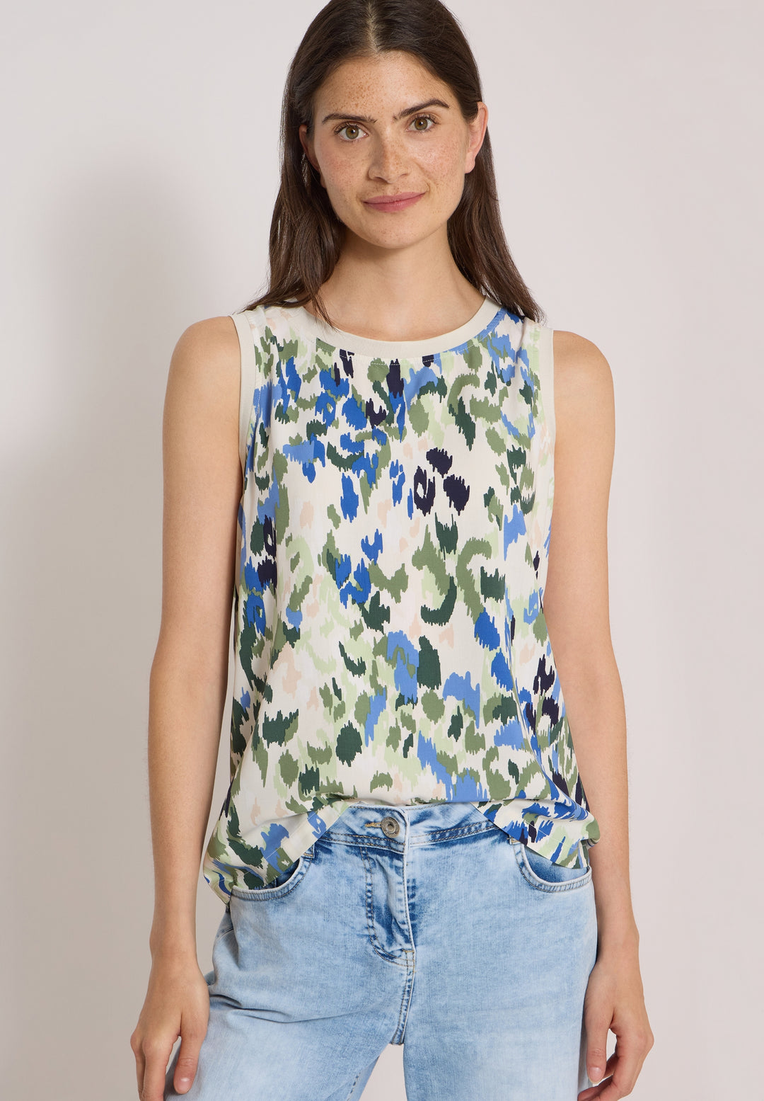AOP Top, cashmere beige 37763 Bild 6