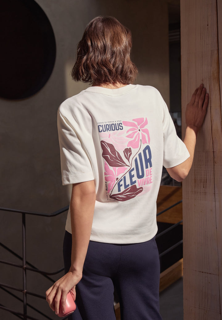 Backprint FP Sweatshirt, vanilla white 33474 Bild 3