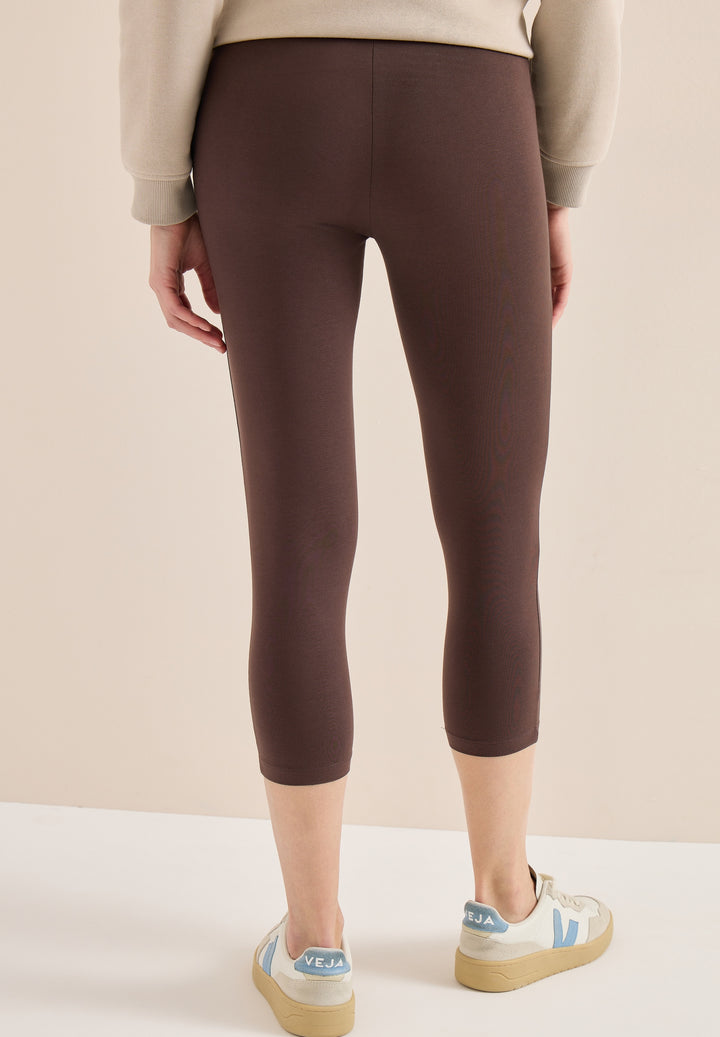 Basic Leggings, macchiato brown 17493 Bild 4