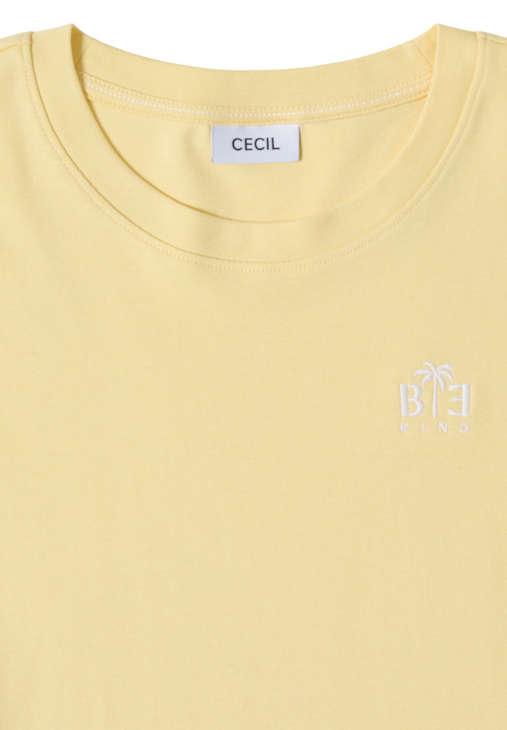 Be Kind FP T-Shirt, buttermilk yellow 17660 Bild 2