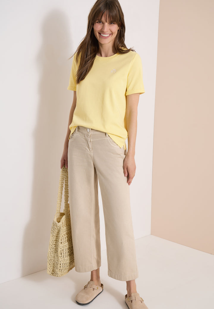 Be Kind FP T-Shirt, buttermilk yellow 17660 Bild 5