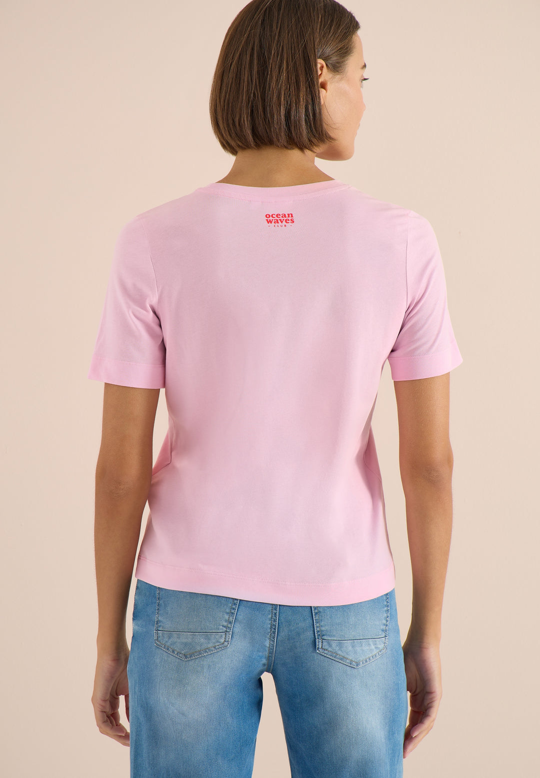 Big Leaves FP T-Shirt, light blush rose 37600 Bild 4