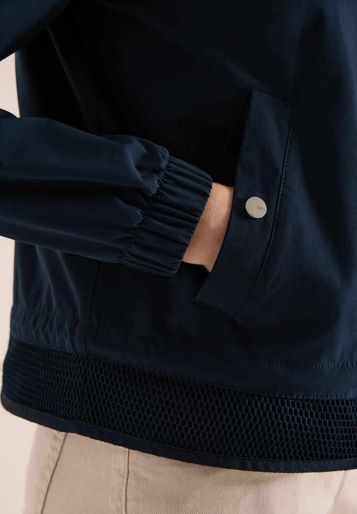 Blouson w. mesh details, universal blue 15512 Bild 6