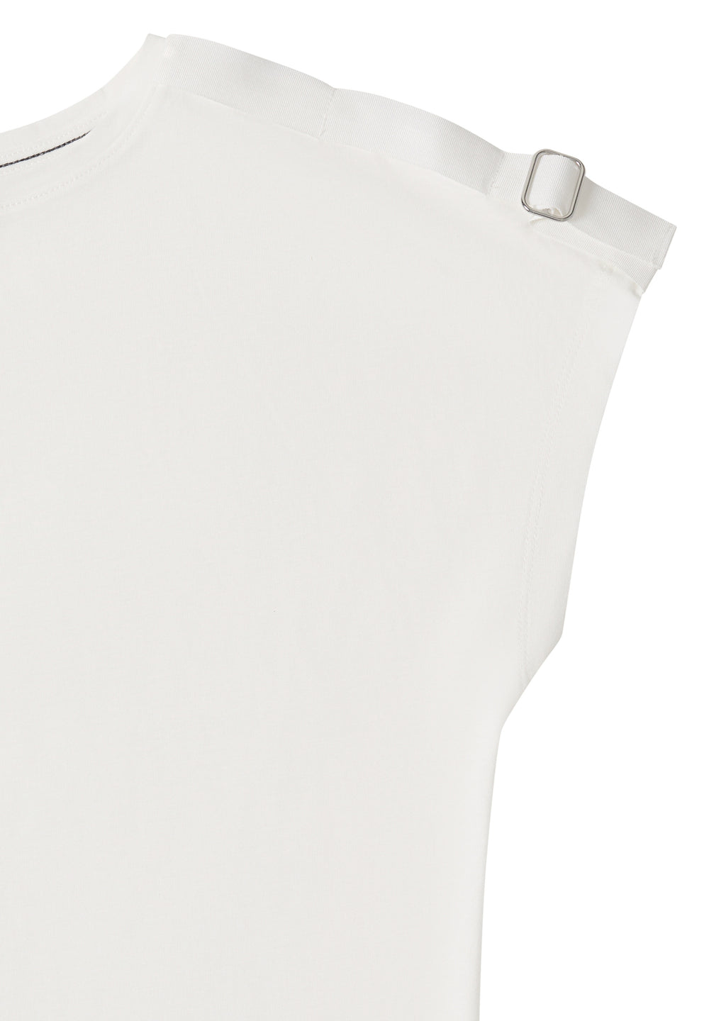 Buckle Detail Shoulder Shirt, vanilla white 13474 Bild 2