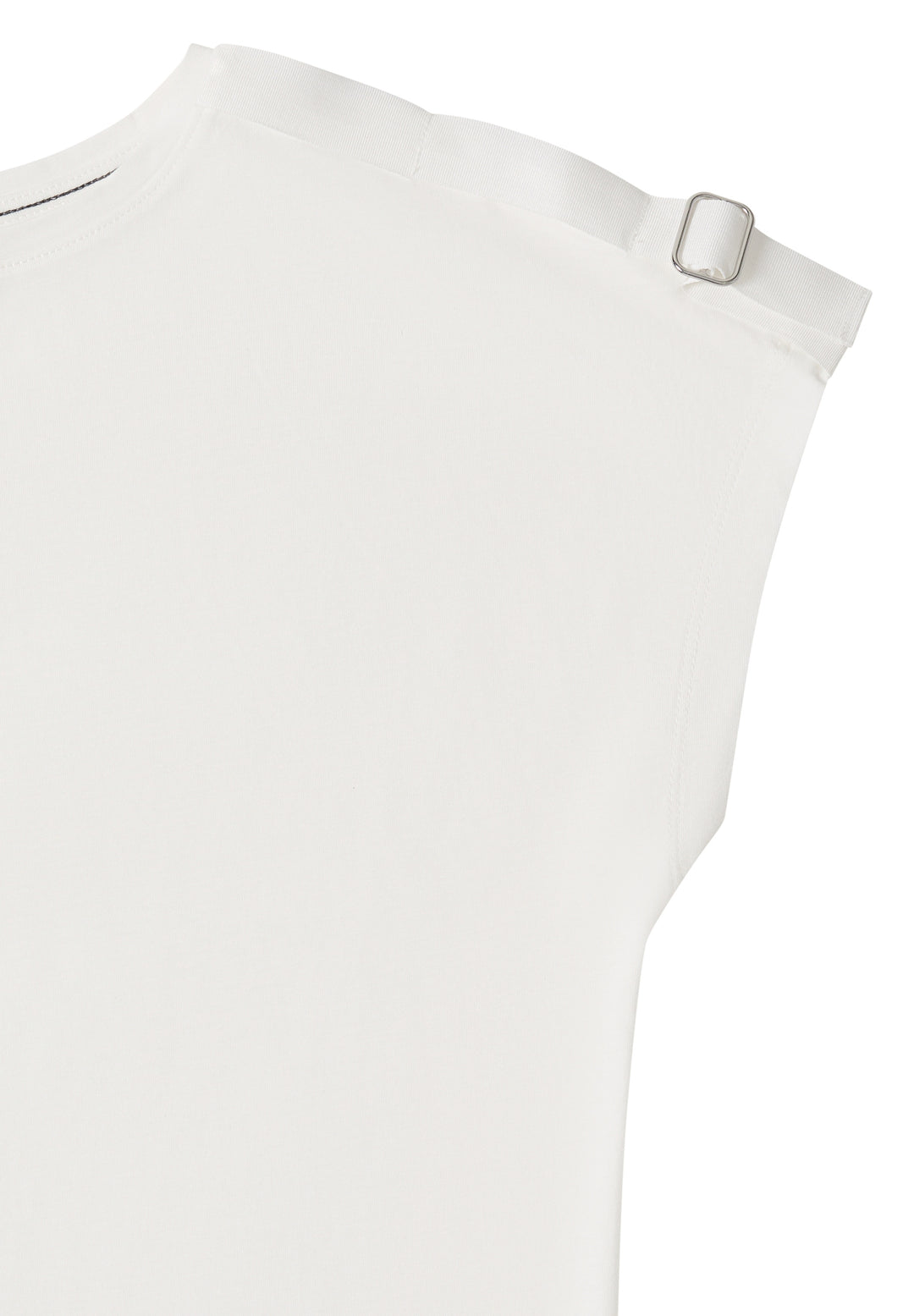 Buckle Detail Shoulder Shirt, vanilla white 13474 Bild 2