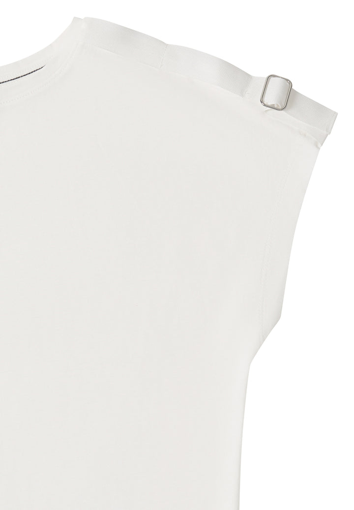 Buckle Detail Shoulder Shirt, vanilla white 13474 Bild 2