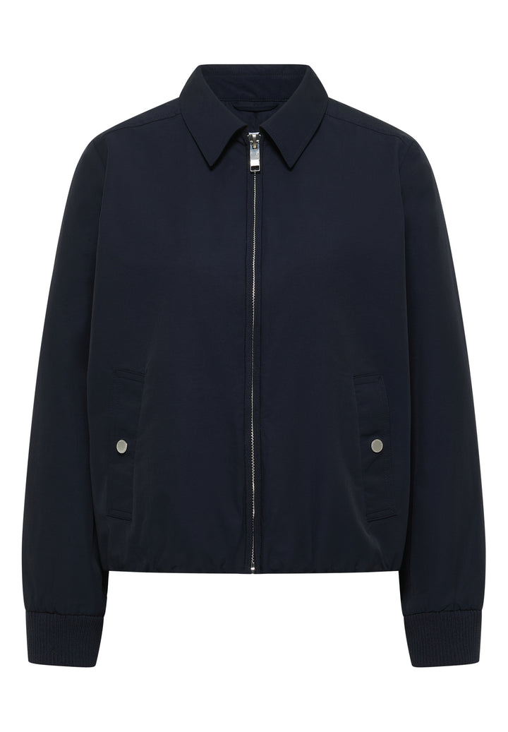 Cotton Blouson with collar, urban dark blue 16831 Bild 1
