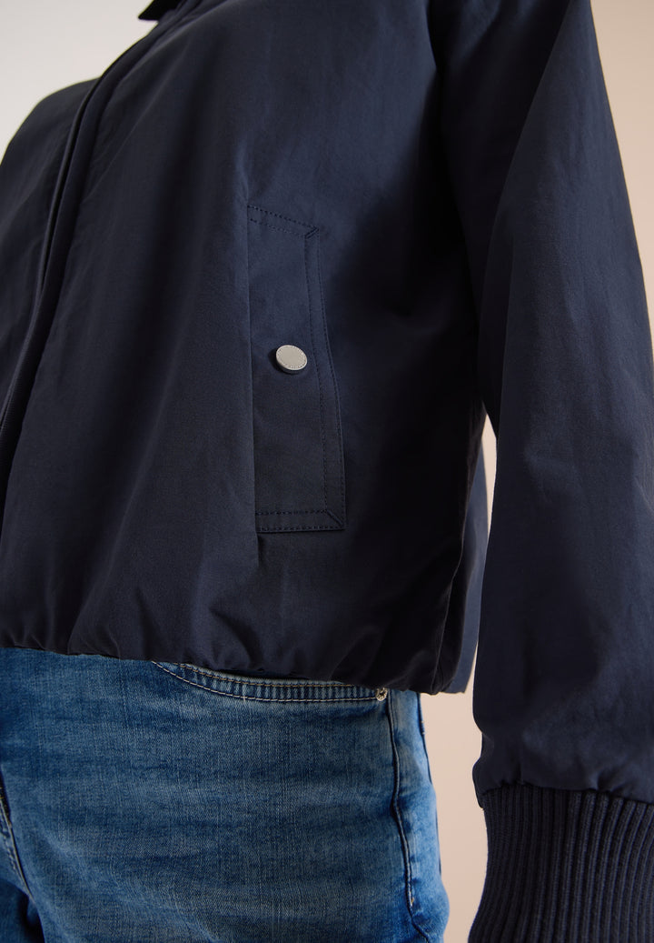 Cotton Blouson with collar, urban dark blue 16831 Bild 6
