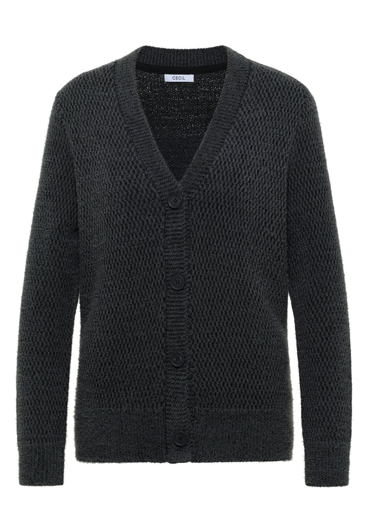 Featheryarn Cardigan, Black 20001 Bild 1