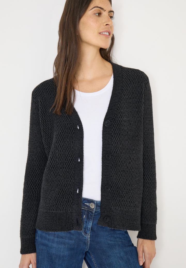 Featheryarn Cardigan, Black 20001 Bild 3