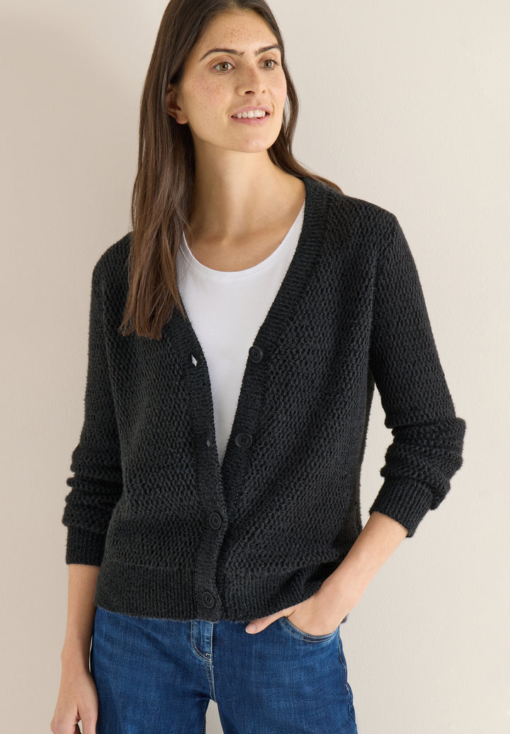 Featheryarn Cardigan, Black 20001 Bild 7