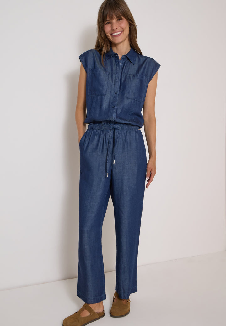 Jumpsuit Tencel Dark Blue, Dark blue wash 10315 Bild 7