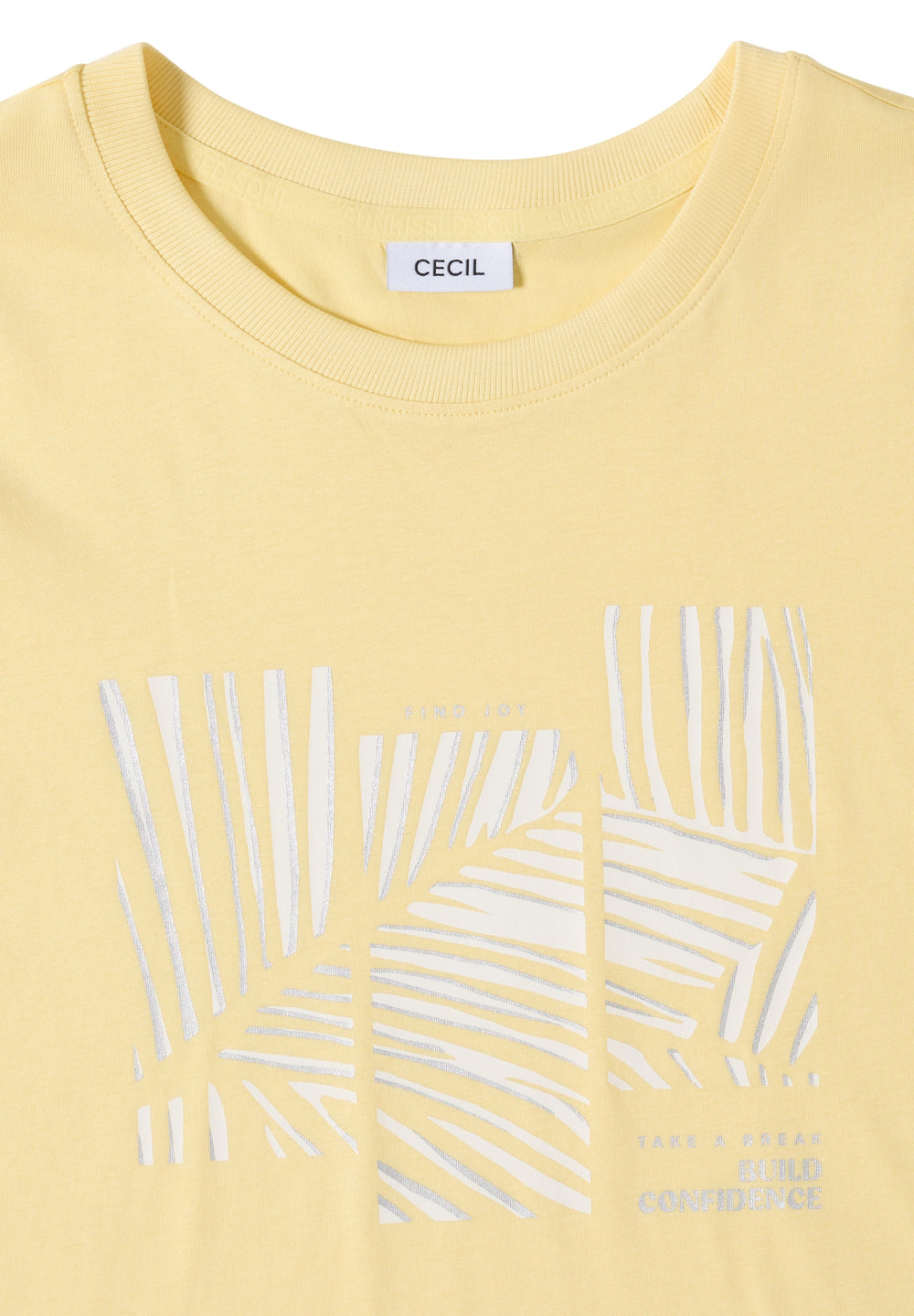 Leaves FP T-Shirt, buttermilk yellow 37660 Bild 2