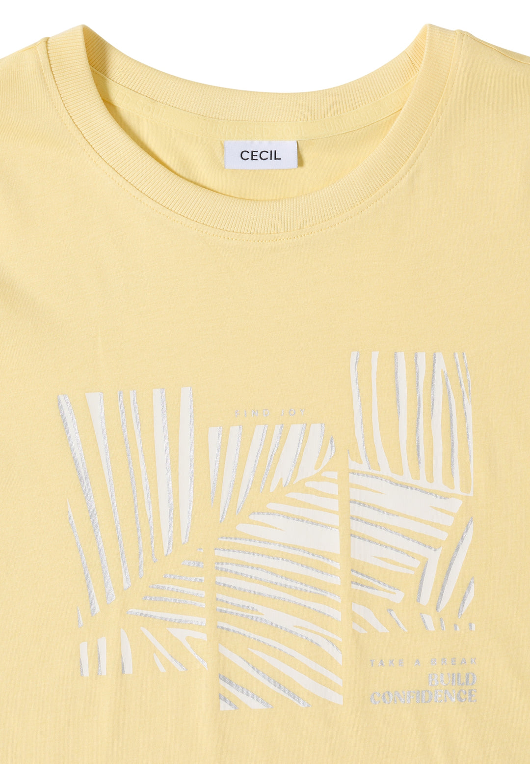 Leaves FP T-Shirt, buttermilk yellow 37660 Bild 2