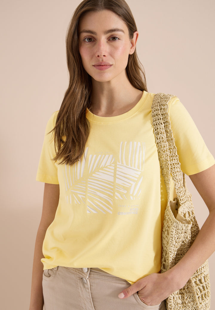 Leaves FP T-Shirt, buttermilk yellow 37660 Bild 3