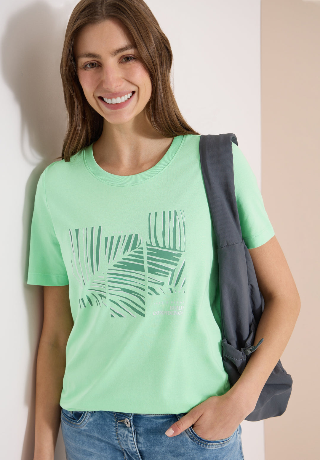 Leaves FP T-Shirt, juicy lime 37671 Bild 3