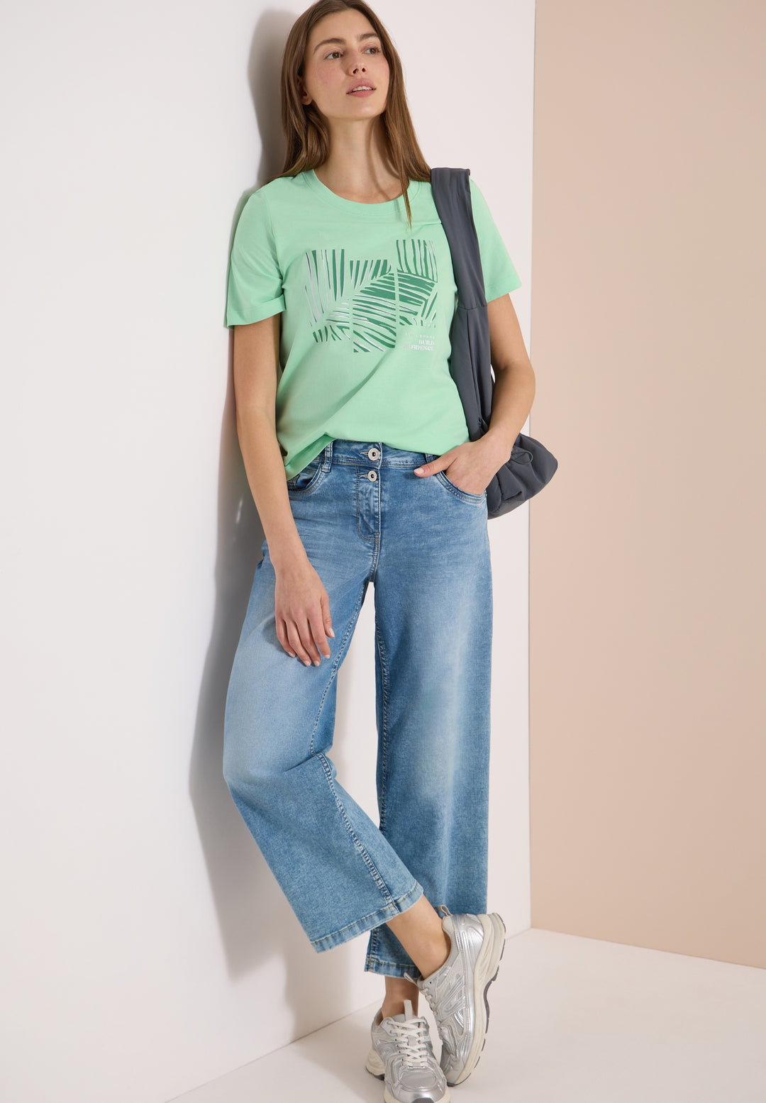 Leaves FP T-Shirt, juicy lime 37671 Bild 5