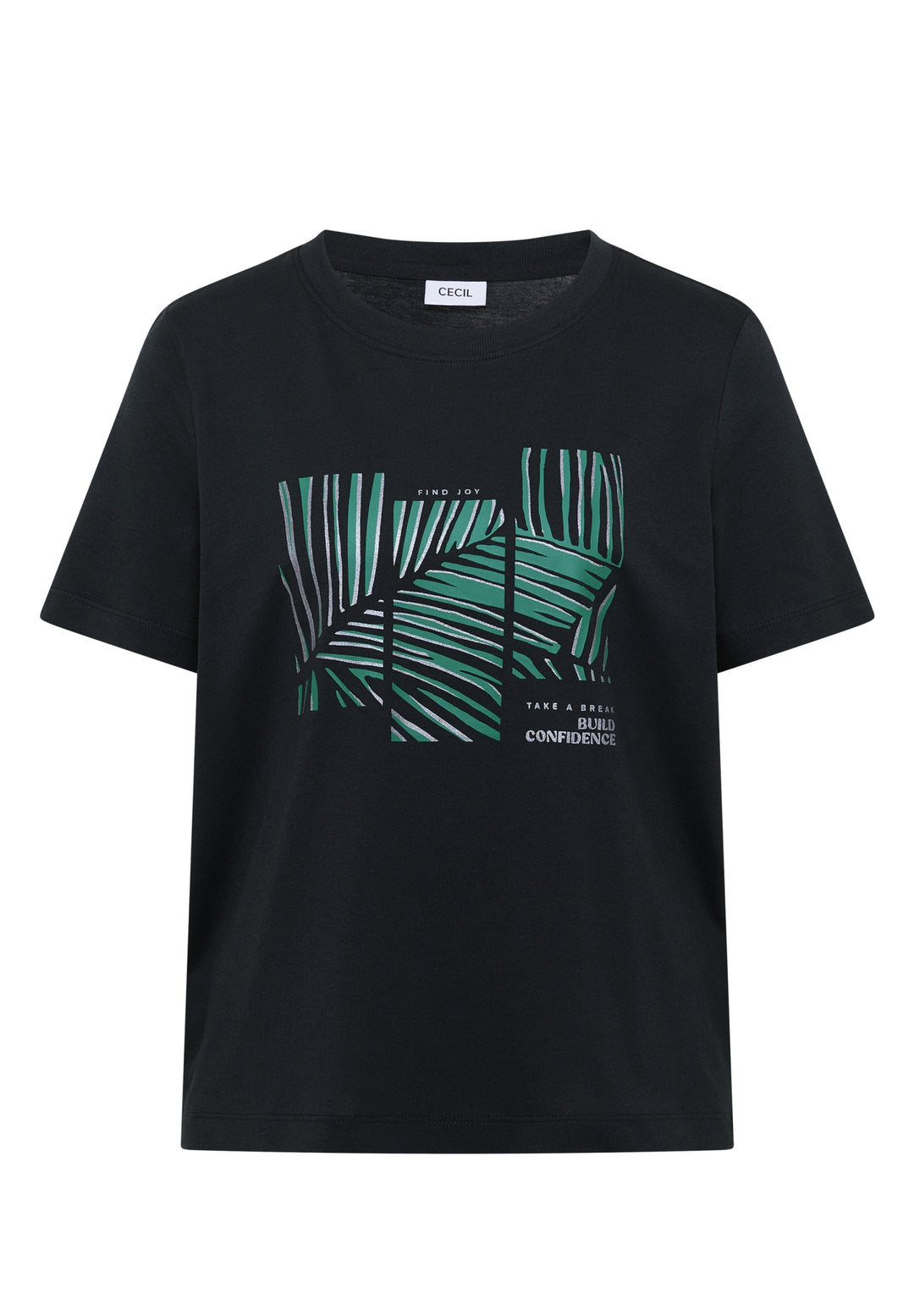 Leaves FP T-Shirt, palm breeze green 37672 Bild 1