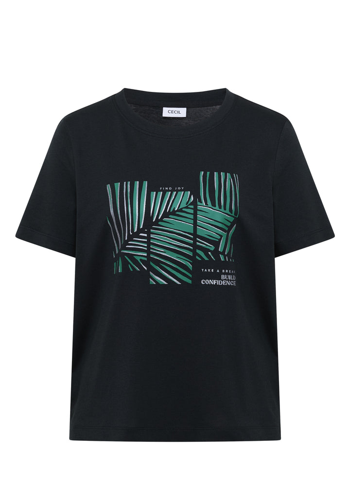 Leaves FP T-Shirt, palm breeze green 37672 Bild 1