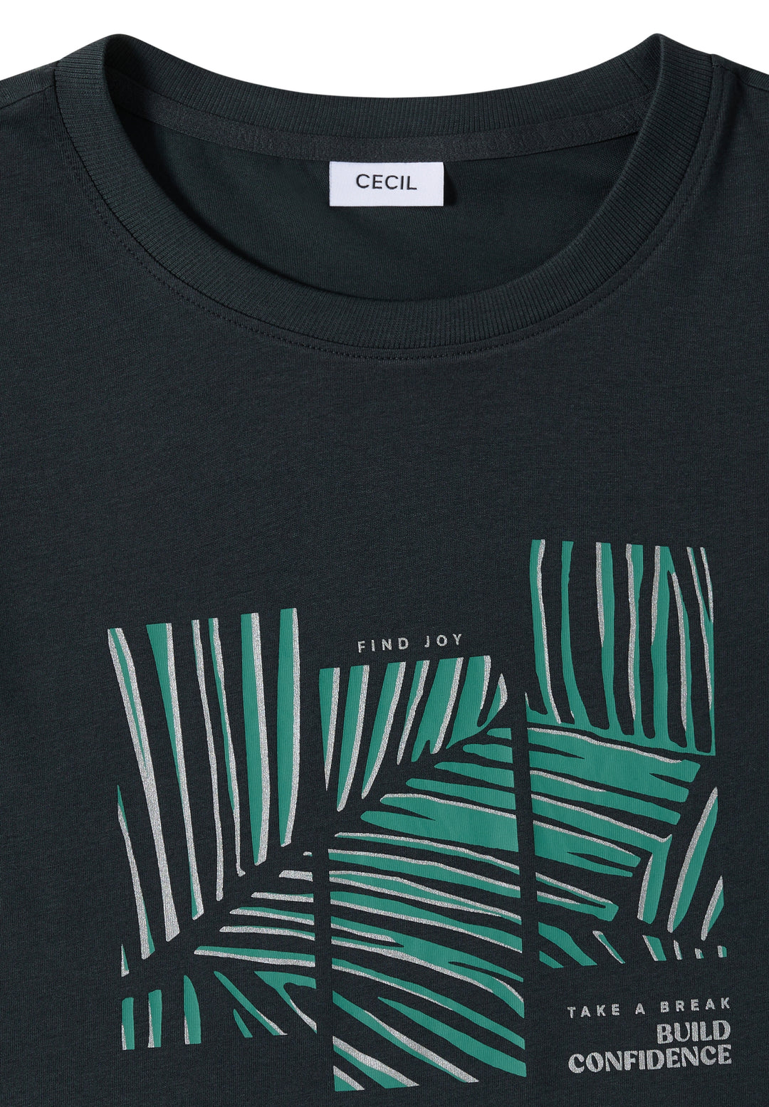 Leaves FP T-Shirt, palm breeze green 37672 Bild 2