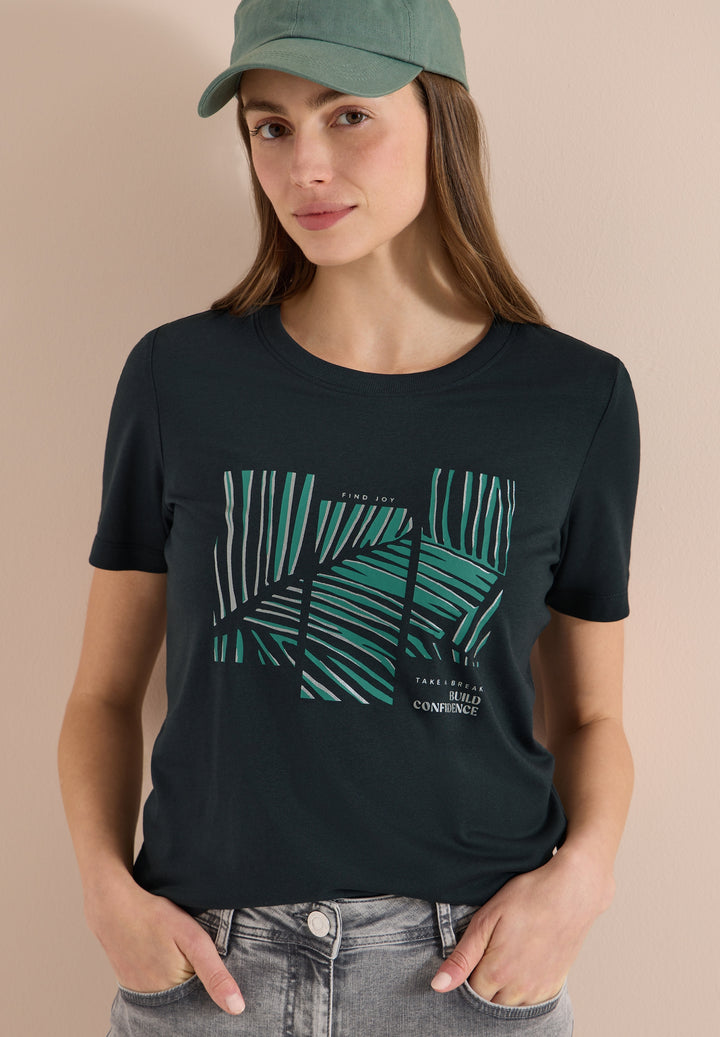 Leaves FP T-Shirt, palm breeze green 37672 Bild 3