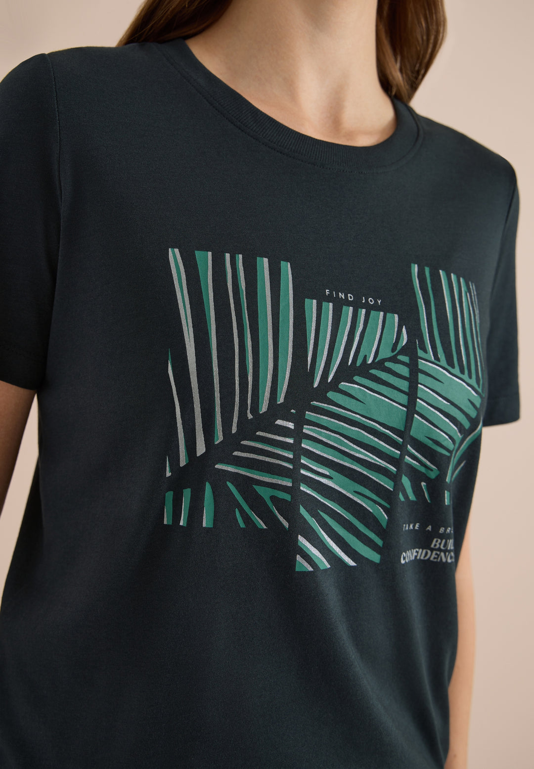 Leaves FP T-Shirt, palm breeze green 37672 Bild 6