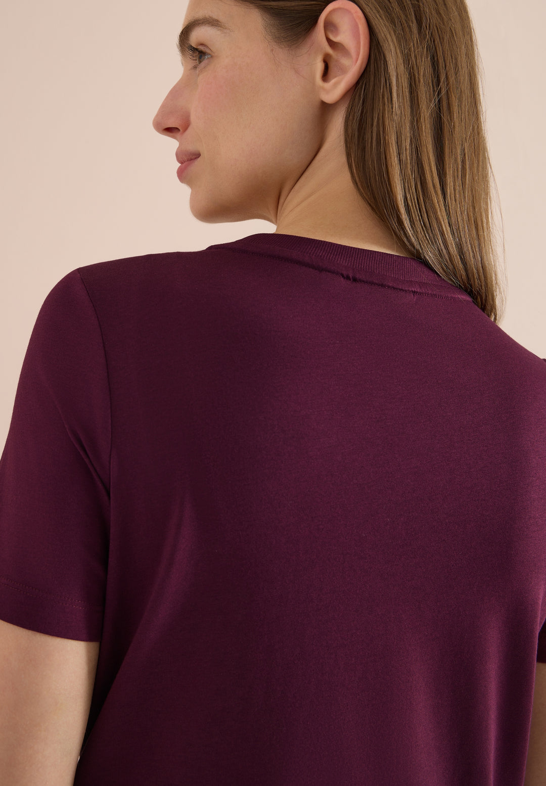 Leaves FP T-Shirt, sweet grape red 37590 Bild 7
