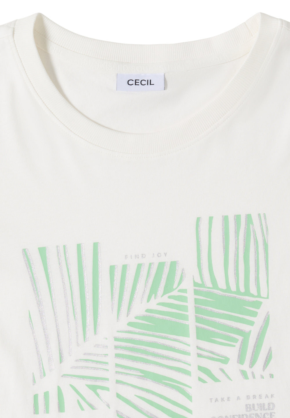 Leaves FP T-Shirt, vanilla white 33474 Bild 2