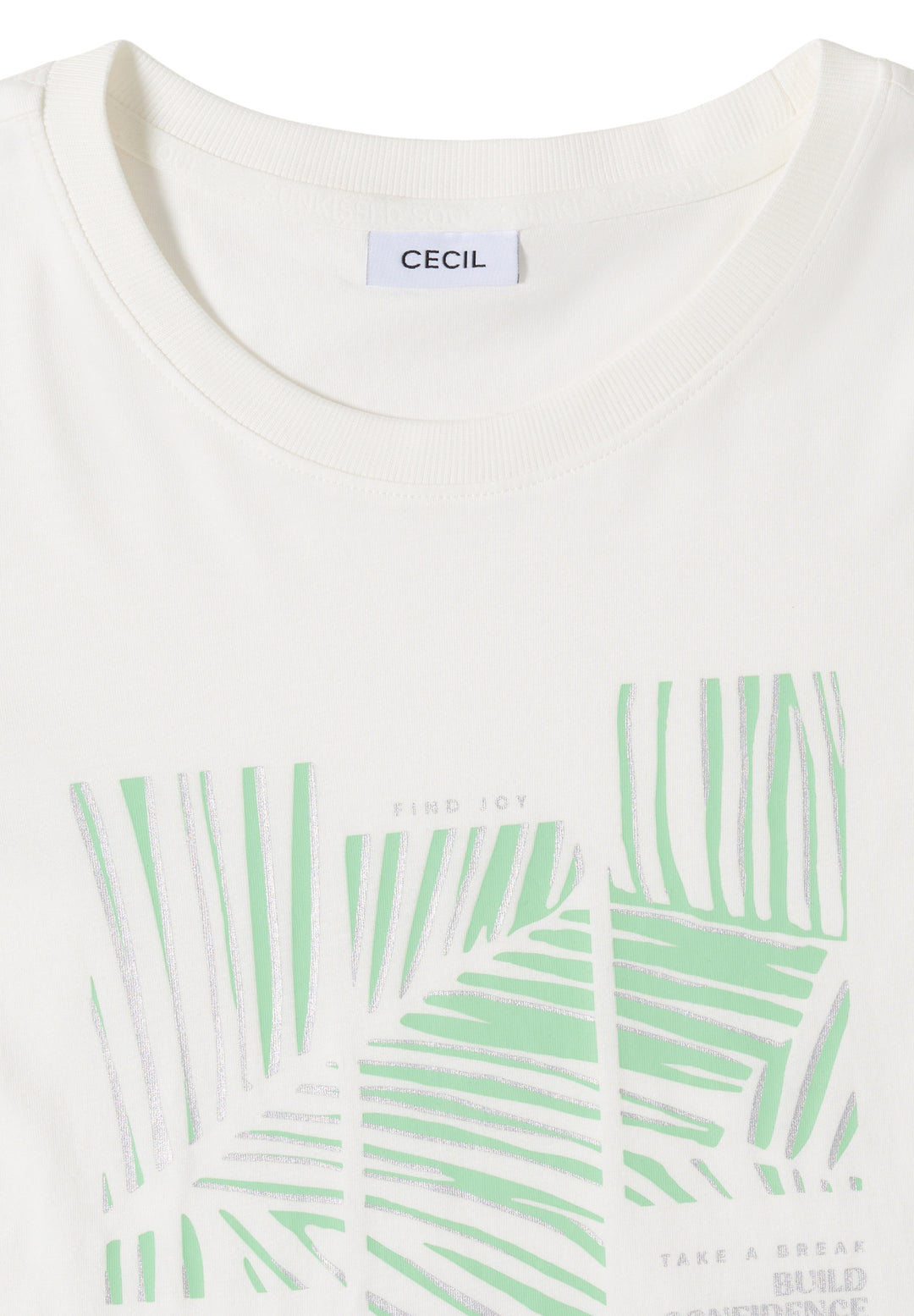 Leaves FP T-Shirt, vanilla white 33474 Bild 2