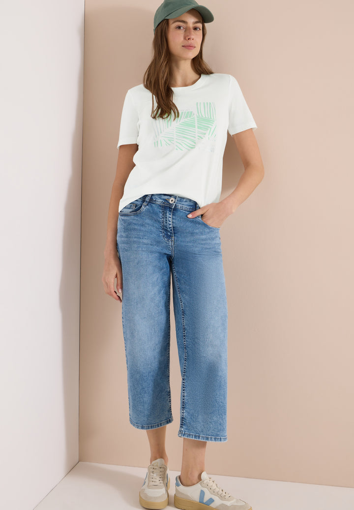 Leaves FP T-Shirt, vanilla white 33474 Bild 5