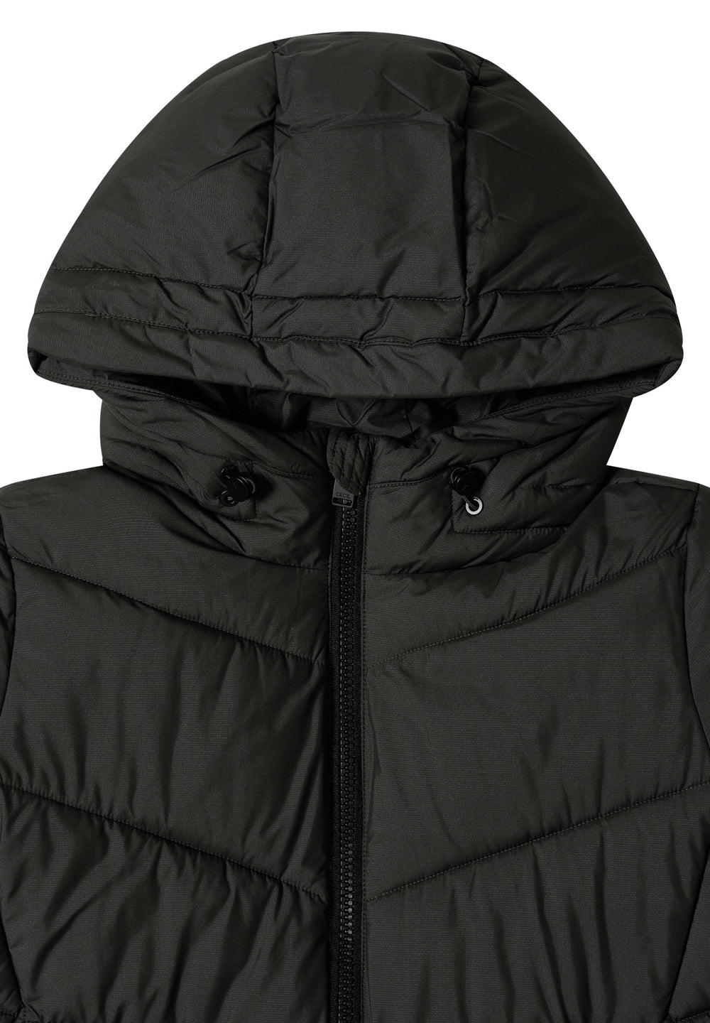 Midi Puffer Jacket, olive night 17756 Bild 2