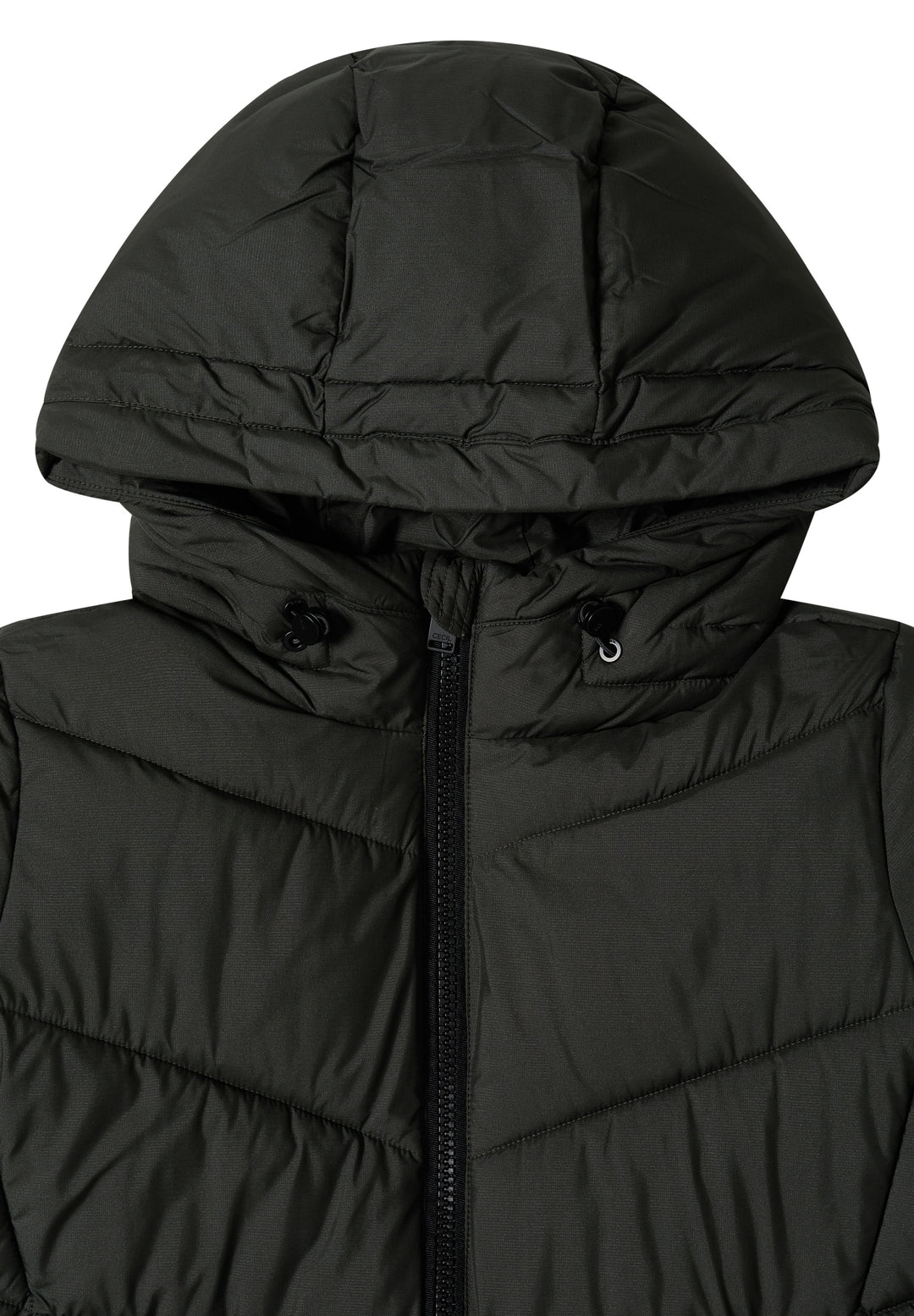 Midi Puffer Jacket, olive night 17756 Bild 2