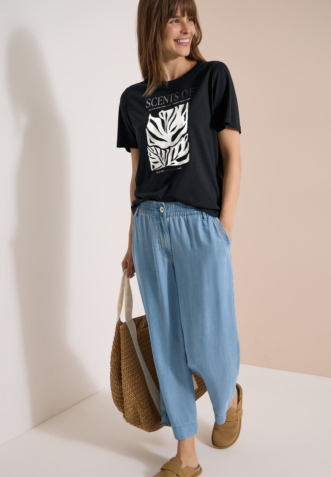 Monstera FP Shirt, palm breeze green 37672 Bild 3