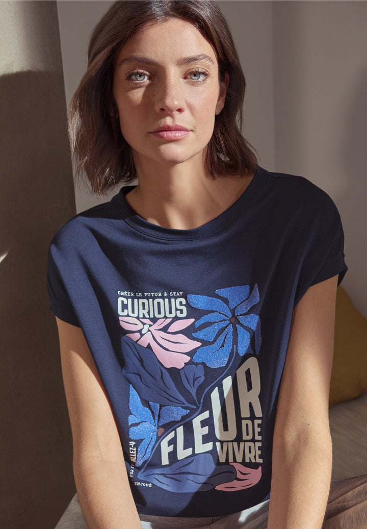 Multi Fleur FP Shirt, universal blue 35512 Bild 3