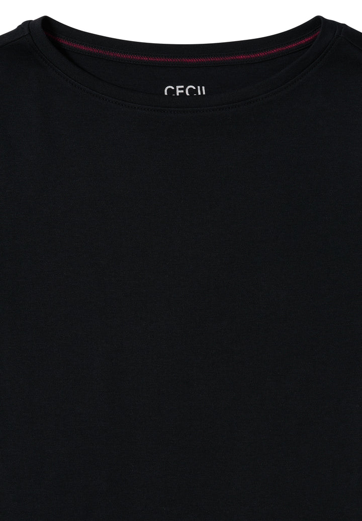 NOS Basic Boatneck, Black 10001 Bild 2