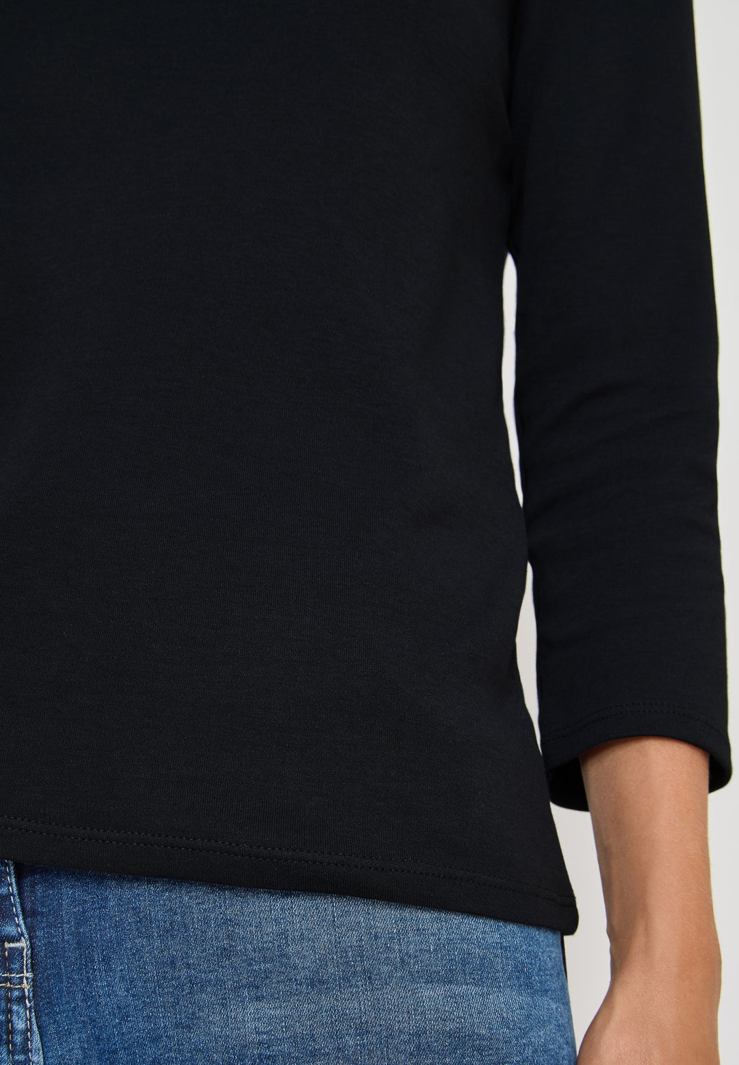 NOS Basic Boatneck, Black 10001 Bild 7