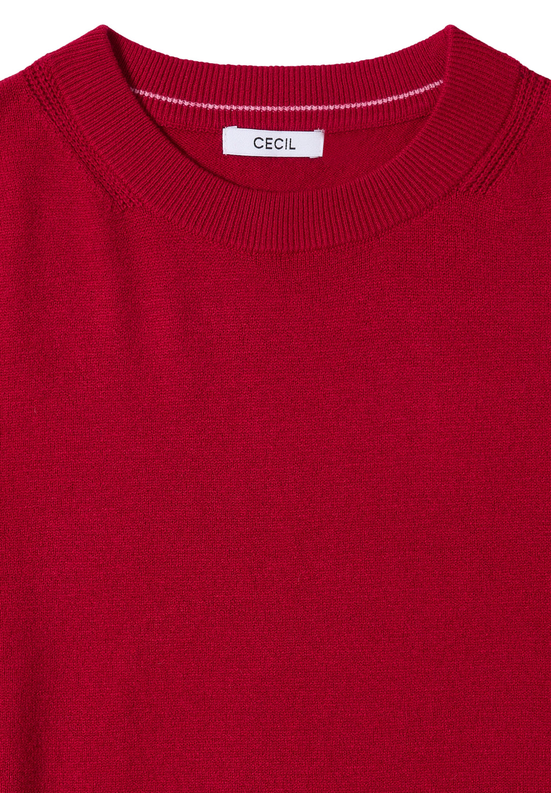 NOS_Basic cosy round neck, beaujolais red 16710 Bild 2