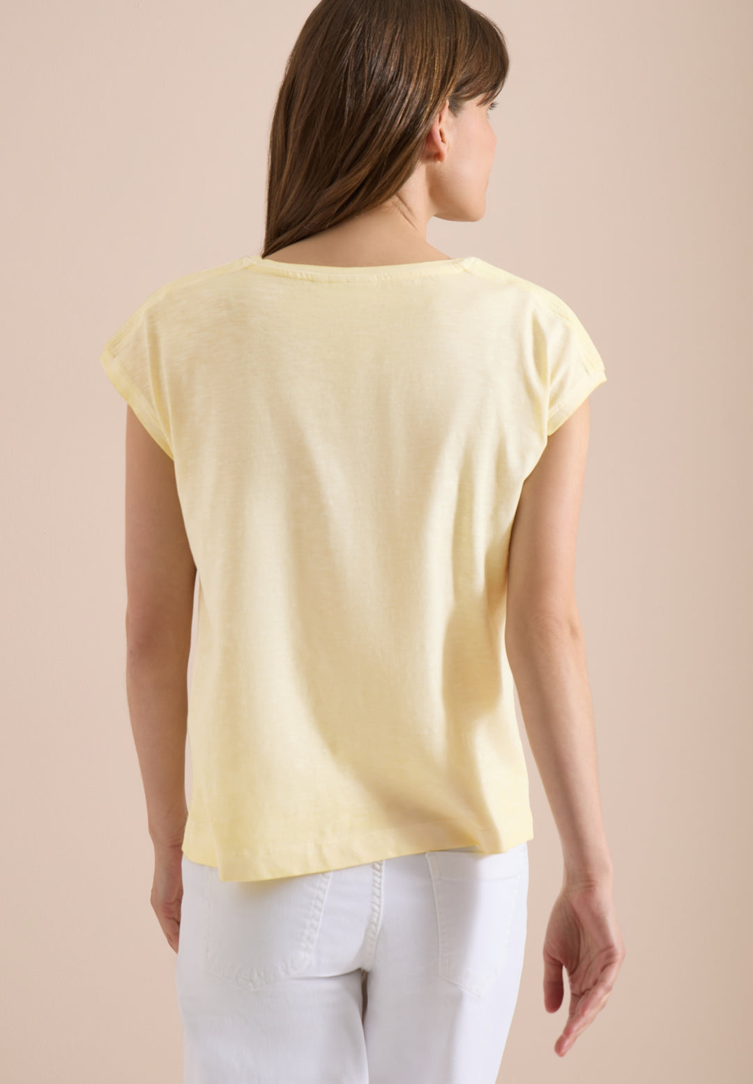 NOS GMD Shoulder Gathering Shi, buttermilk yellow 17660 Bild 4