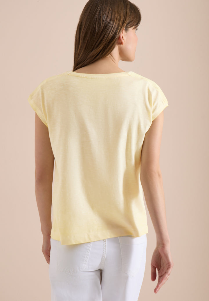 NOS GMD Shoulder Gathering Shi, buttermilk yellow 17660 Bild 4