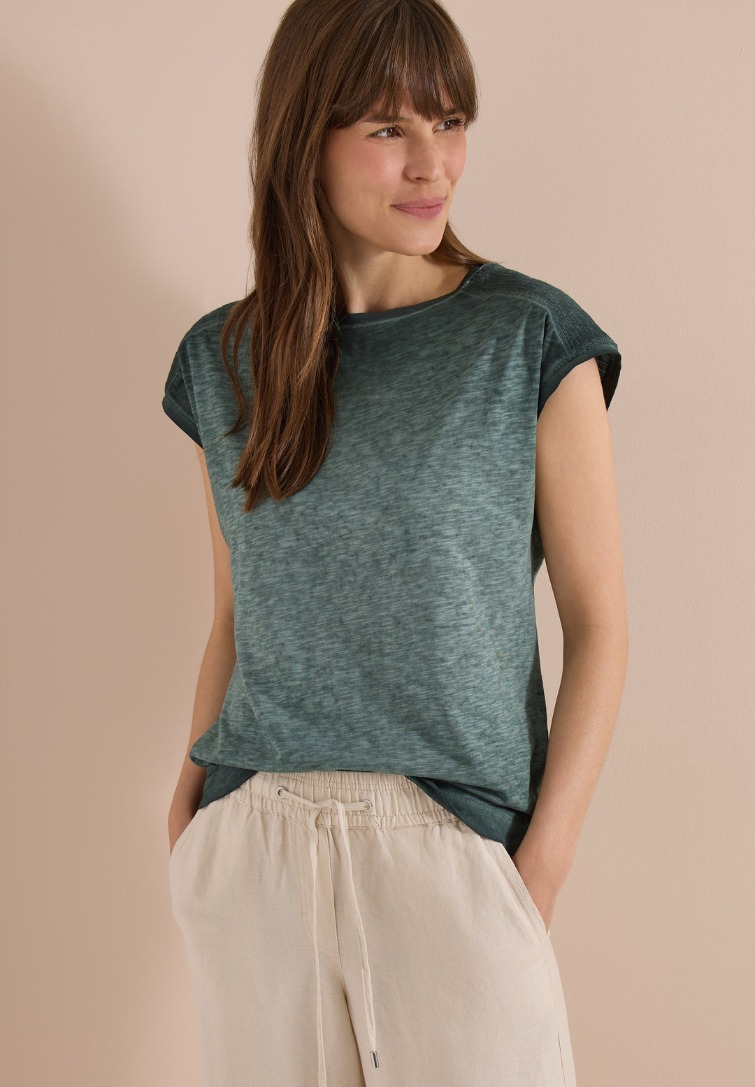 NOS GMD Shoulder Gathering Shi, palm breeze green 17672 Bild 7