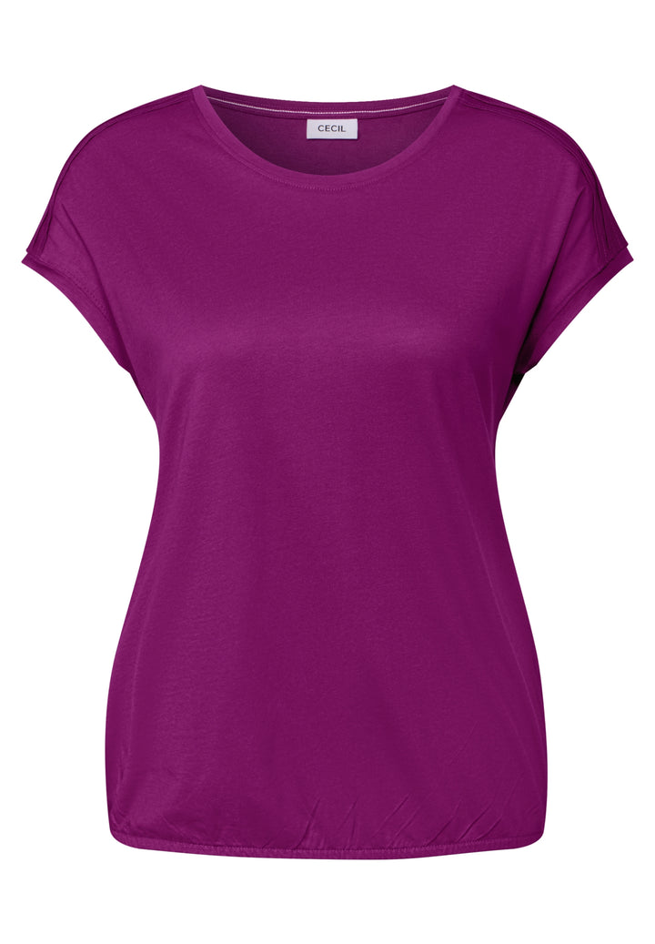 NOS Solid Deco Shoulder Shirt, anemone pink 16604 Bild 1