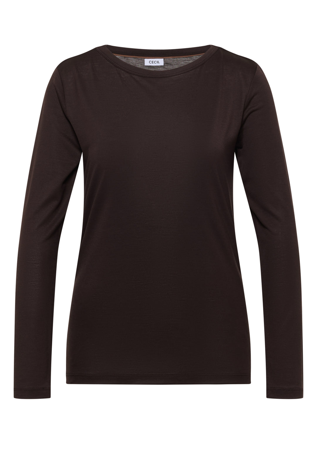 NOS Solid Layering Shirt, truffle brown 17747 Bild 1