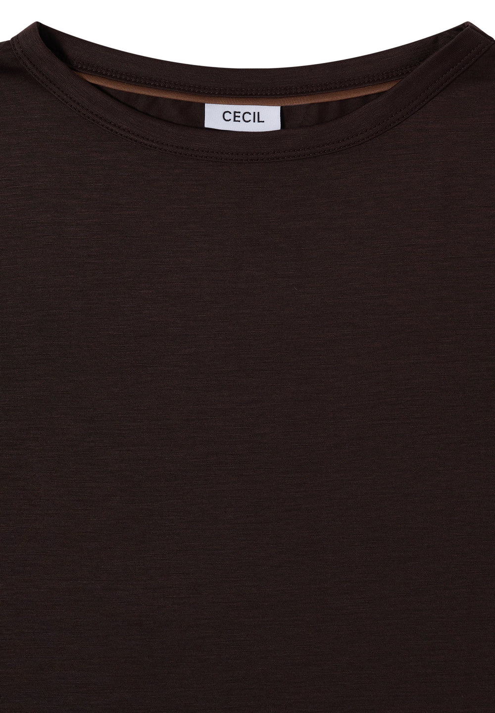 NOS Solid Layering Shirt, truffle brown 17747 Bild 2