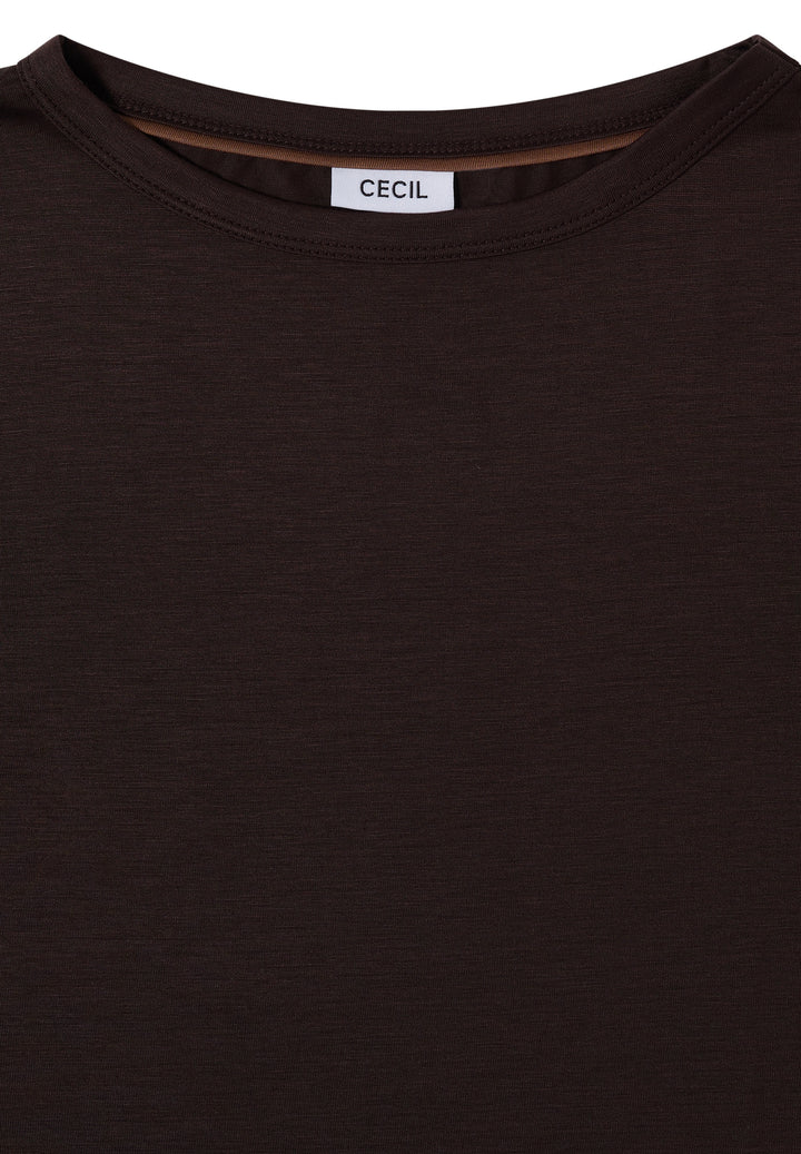 NOS Solid Layering Shirt, truffle brown 17747 Bild 2